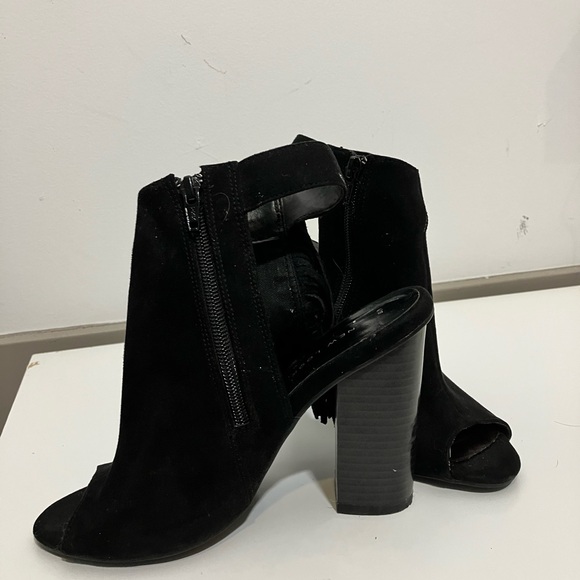 New Look | Fringe Open Toe Booties (size 6) - Picture 3 of 4